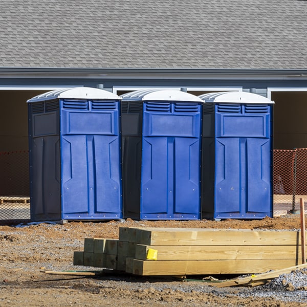 how do you dispose of waste after the portable toilets have been emptied in Waverly